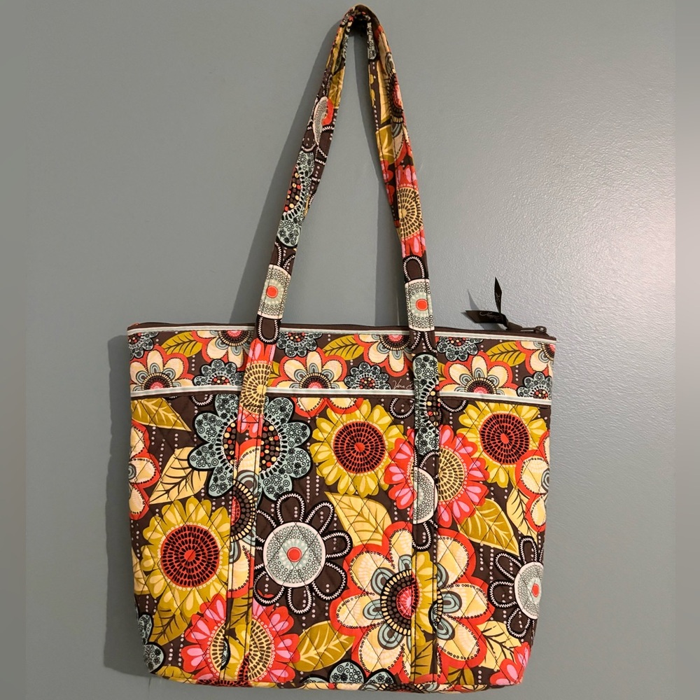 Vera Bradley Flower Shower large Tote